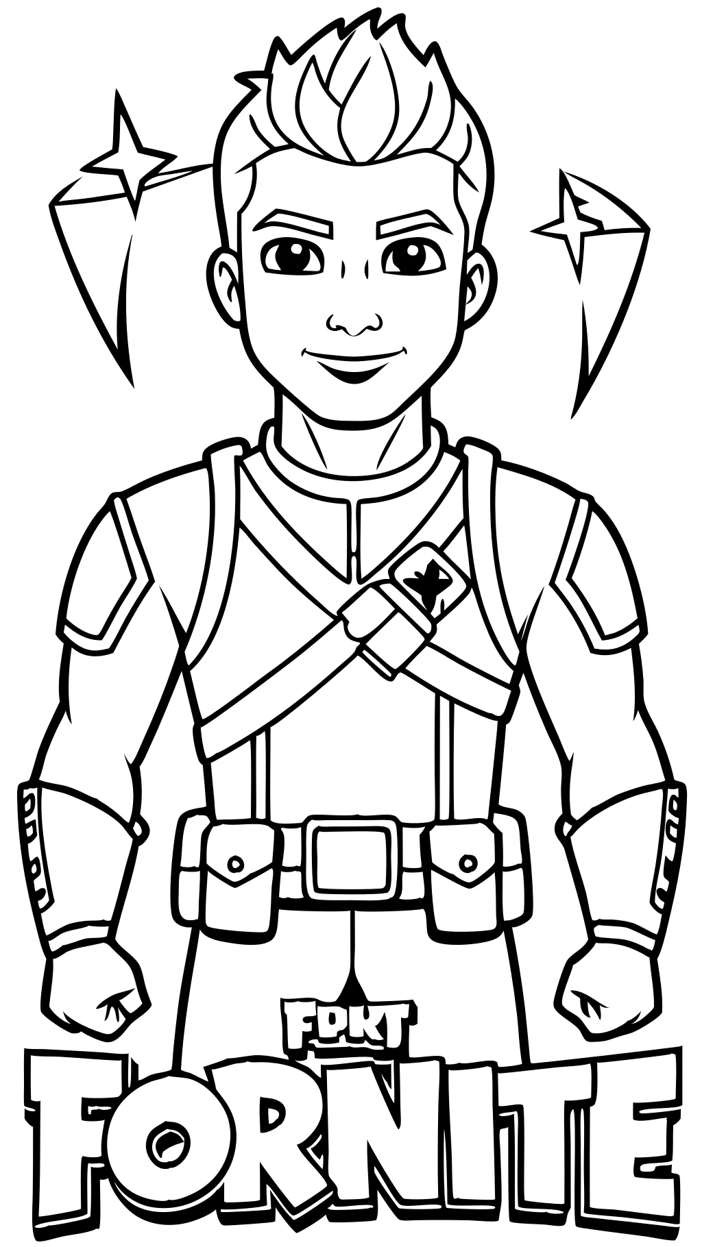 cool fortnite coloring pages